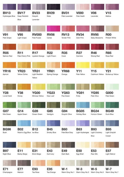 Copic Hobbymarker Ciao, 72Er Set B-image