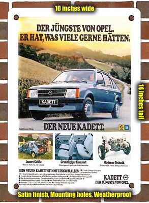 Metal Sign - 1979 Opel Kadett D