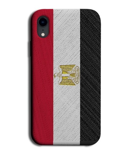 Egyptian Flag Phone Case Cover Red White and Black Egypt Colours Symbol AM41