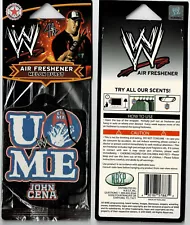 WWE - AIR FRESHENER - John Cena -WWE-Cenation-LICENSED NEW IN PACK-sealed