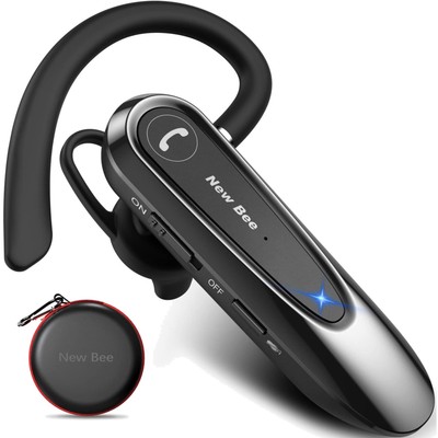 Leichtes Bluetooth Headset für Büro und Reisen - 15m Reichweite, 3 Jahre Service