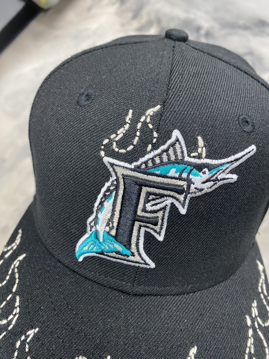 New Era X LosoNYC Florida Marlins Flame Fitted Hat Flame 7 1/4 97