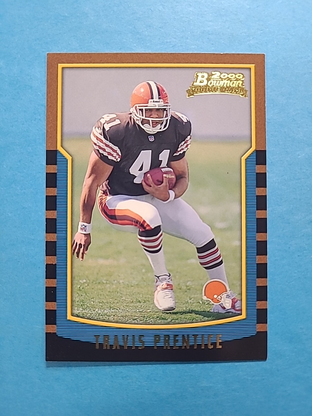TRAVIS PRENTICE 2000 BOWMAN FOOTBALL CARD # 185 H5614