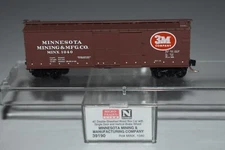 N Scale MTL 39190 Minnesota Mining & Manufacturing 40' Single Door Boxcar C37663