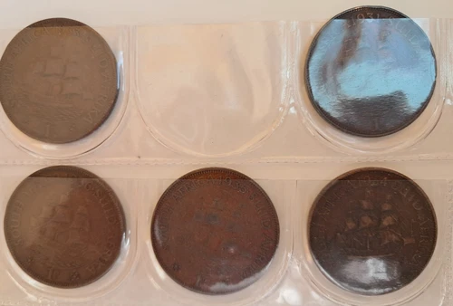 Choose SOUTH AFRICA 1 PENNY - GEORGE V - 1931, 1933, 1934, 1935 & 1936 SOUTH