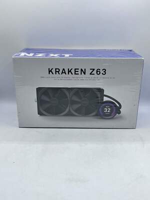 NZXT Kraken Z63 280mm - RL-KRZ63-01 - AIO RGB CPU Liquid Cooler