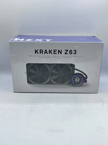 NZXT Kraken Z63 280mm - RL-KRZ63-01 - AIO RGB CPU Liquid Cooler