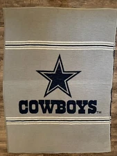 Vintage NFL Dallas Cowboys | Man Cave Throw Rug | 6ft x 4.8ft
