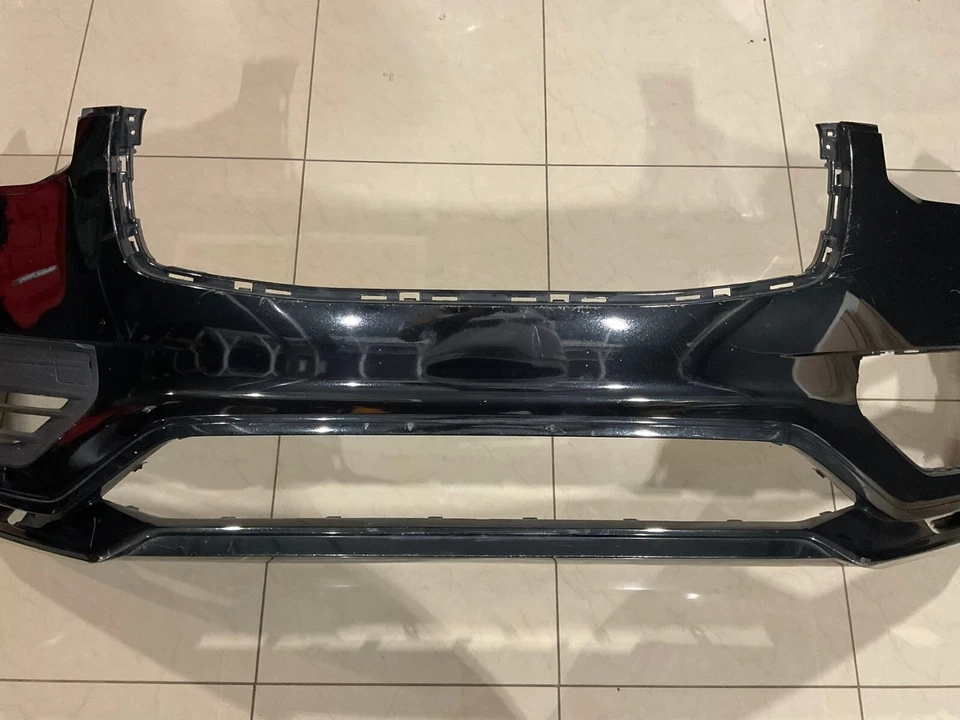 Front Bumper Cover Black 2020-2021 Volvo XC90 31663527 OEM - Image 4 of 4