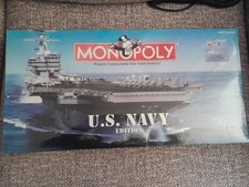 Monopoly United States Navy Edition Board Gam...