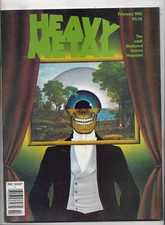 Heavy Metal Magazine February 1980 Fine/Very Fine Moebius Richard Corben