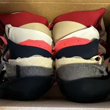 Lot of 11 Bras Brassieres Multiple Brands/Sizes Pushup Wire Colorful