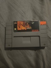 The Lion King (Super Nintendo SNES) Authentic Mexico Majesco Reprint Disney Game