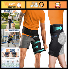 5-in-1 Adjustable Hip Brace for Sciatica Pain Relief, Groin  Thigh Support, Mob