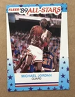 1989-90 Fleer All-Stars Michael Jordan #3 Chicago Bulls Basketball Card