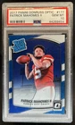 2017 Panini Donruss Optic Patrick Mahomes II RC Rated Rookie #177 Chiefs PSA 10