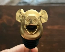 Whistle Pig Piggyback Whiskey Heavy Metal Pour Spout Bottle Dispenser *NEW*