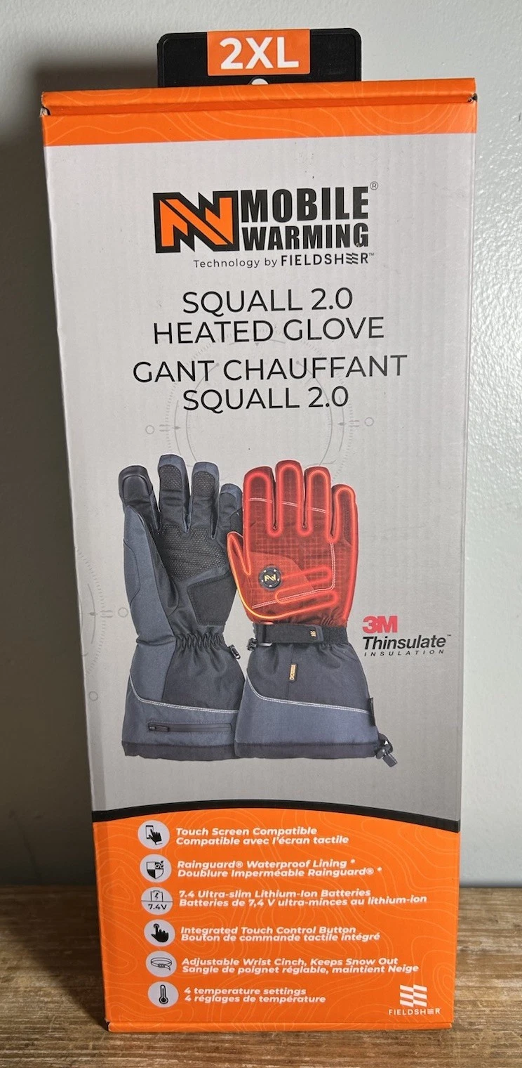 [Mobile Warming] Squall 2.0 Heated Gloves XL - Unisex