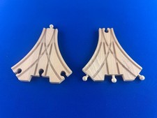 BRIO DOUBLE CURVED SWITCH TRACK 33347 1994 / Brio Railway EUC