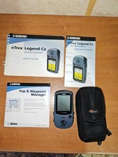 Garmin eTrex Legend Cx Grey Working Instructions Booklet Carry Pouch