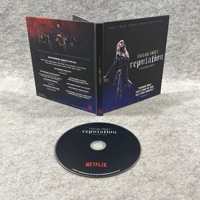 Taylor Swift Reputation Stadium Concert Tour FYC DVD 2019 Official Netflix RARE
