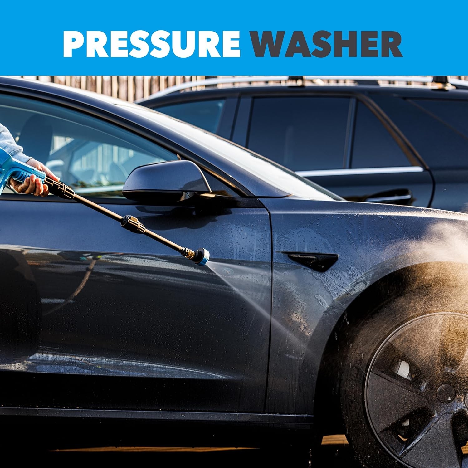 Pulsar 725 PSI 40v Cordless Pressure Washer with 5-in-1 Spray Nozzle