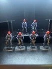 Six 2008 Hasbro GI Joe 25th Anniversary COBRA Pilot v1 Figures Loose Lot
