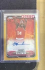 Hakeem Olajuwon 2024-25 Topps Chrome Basketball Autograph Gold Refractor /50
