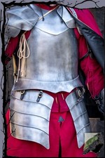 Mittelalter Larp Kunststoff R&uuml;stung K&uuml;rass und Beintaschen - Palastwache  Epic