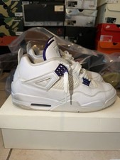 Jordan 4 retro metallic purple Size 12 no box Super clean Full stars