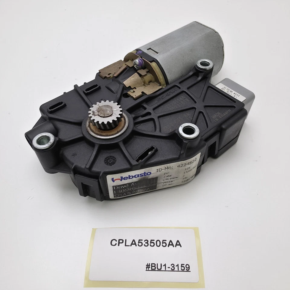 2013-2022 Land Rover Range Rover Sport Sunroof Motor CPLA53505AA - Imagem 3 de 4