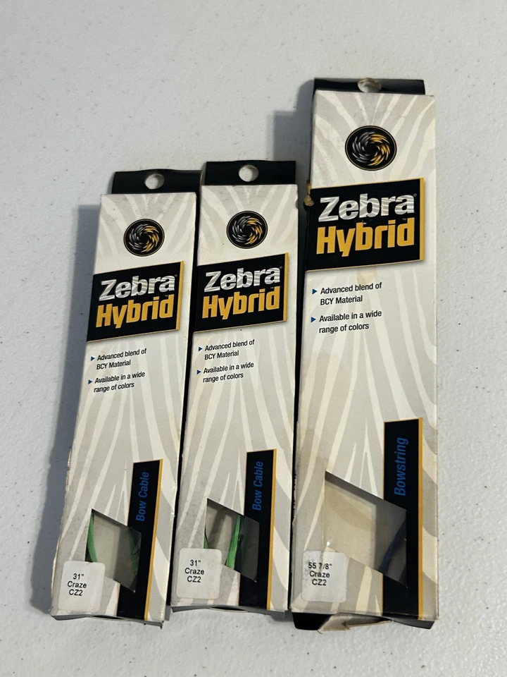 New Zebra Strings For Mission Craze 2. 3 Piece Set. Mixed Colors - Image 3 of 3