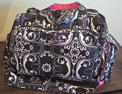 Jujubee BE ALL Messenger Diaper Bag Retired Pattern Excellent Condition
