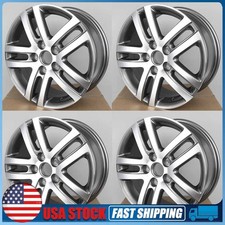 Set Of 4 For Volkswagen Jetta 2005-2018 New 16 Inch Alloy Wheel Rim Oem Quality