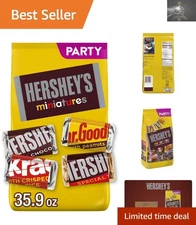 Miniatures Assorted Chocolate Candy Party Pack - 35.9 oz for Every Celebration