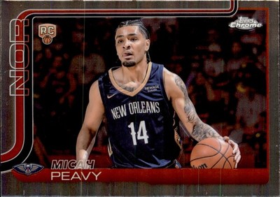 2025-26 Topps Chrome #291 Micah Peavy 3 2 B