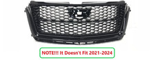 New Oem 2025 Cadillac Escalade Platinum And V Front Upper Grille Black Trim