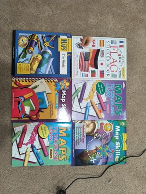 6 Map learning books