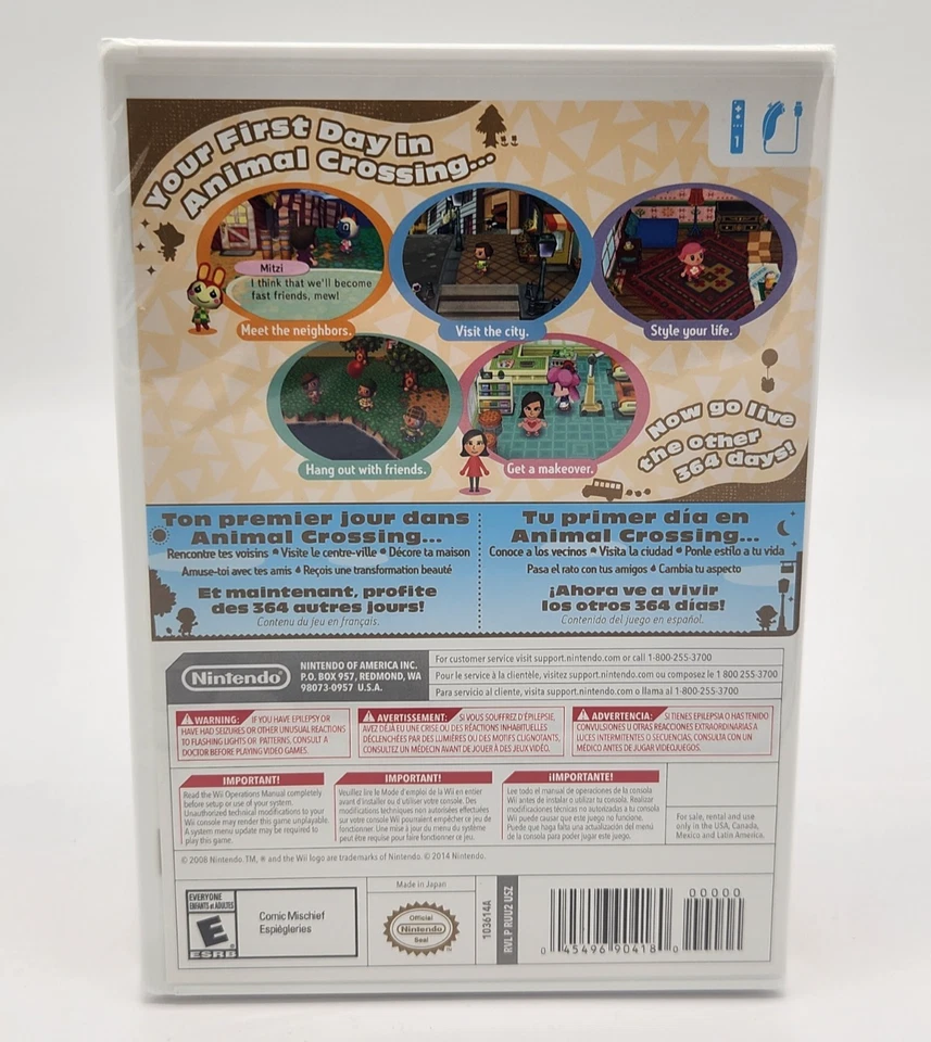 Animal Crossing (Nintendo Selects) - Nintendo Wii - Brand New Sealed US Ver. - Image 2 of 4