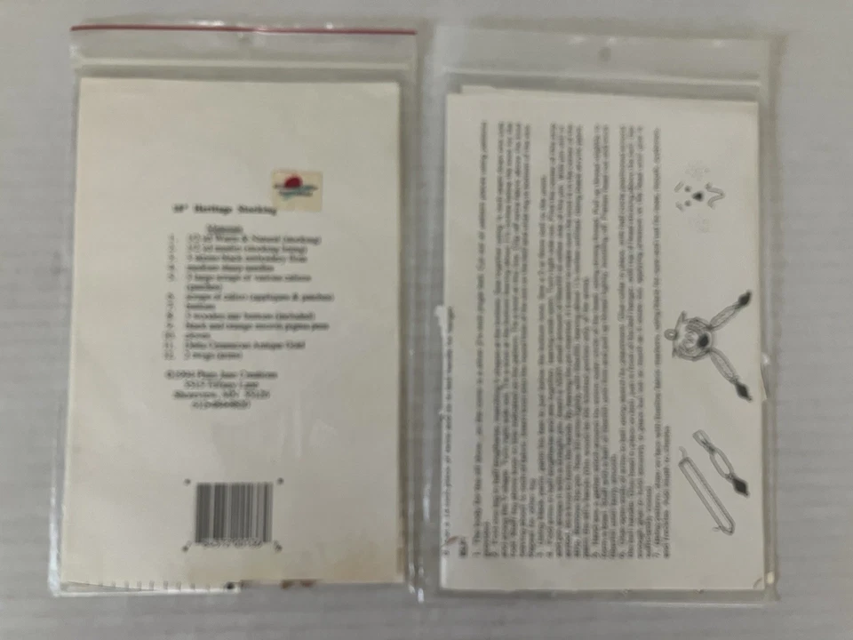 Lote 25 varios kits de patrones de tejido de arte popular apliques artesanales de punto de cruz Foto 3 de 4