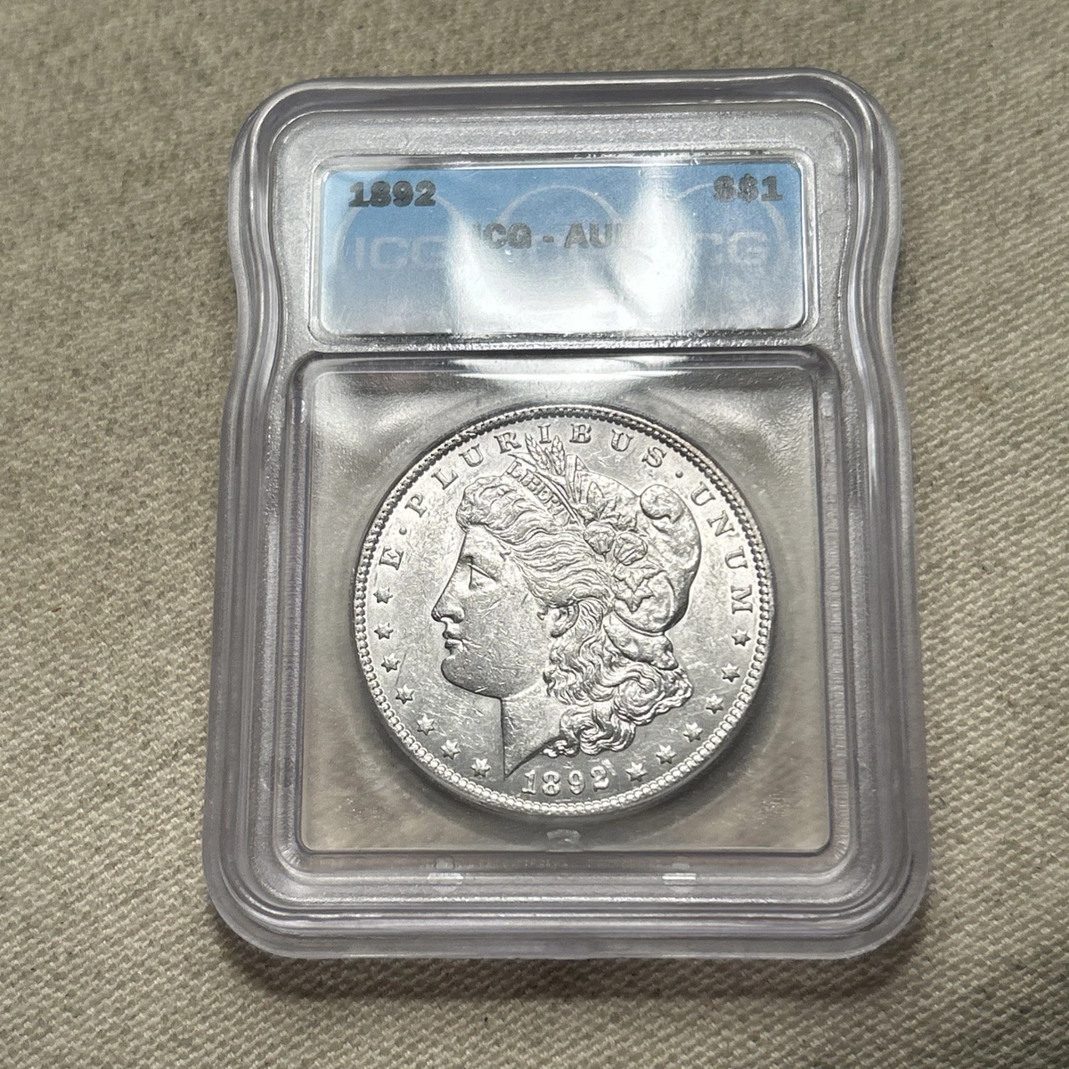AU 55 Graded 1892 Year Morgan US Dollars (1878-1921) for sale | eBay