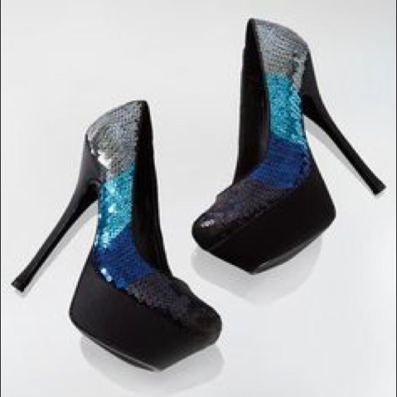 Steve Madden "Jersie" sequin heels size 7.5