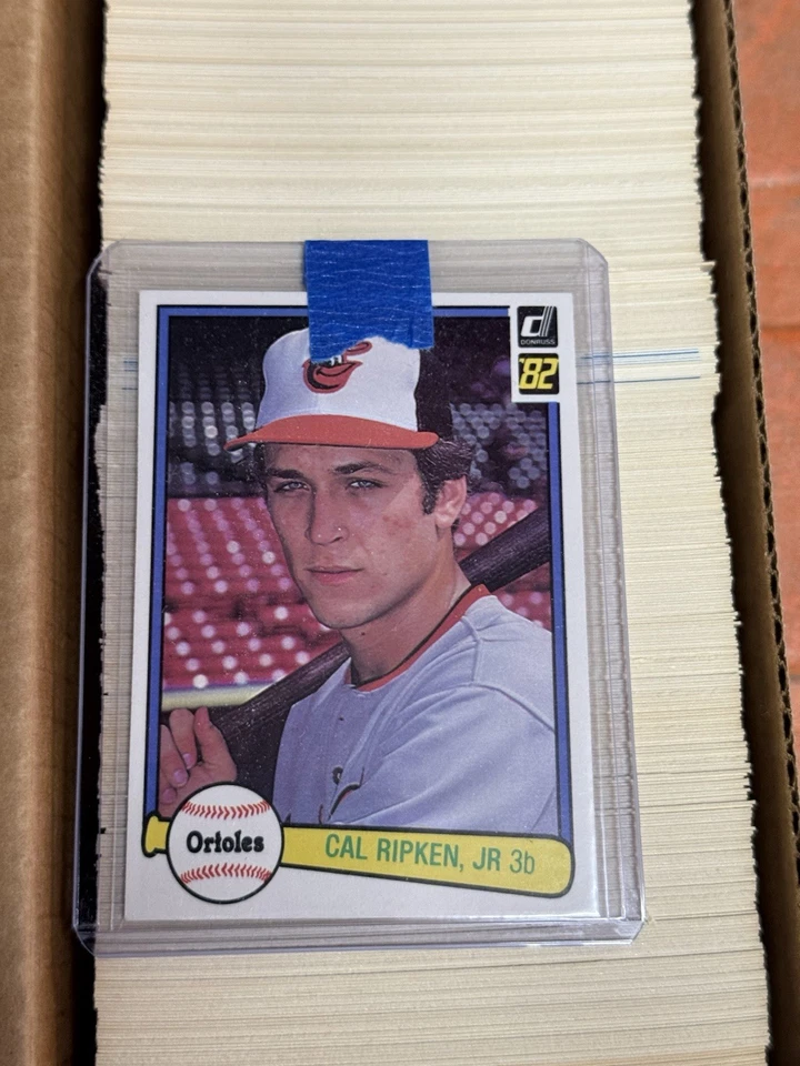 Juegos completos de béisbol Donruss 1981 y 1982 NrMt/Mt Cal Ripken Jr novato Foto 2 de 3