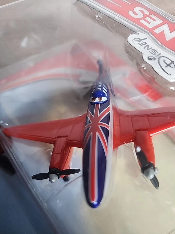 Bulldog British Racer Disney Planes From Above The World Of Cars FREE SHIPPING  - Image 3 of 3