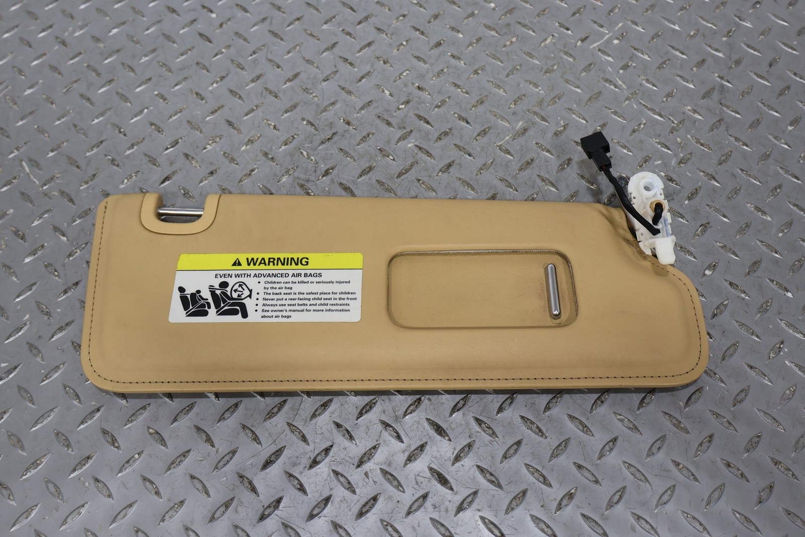 Bentley Continental GT 2003-2010 Left, right Sun visors Pair Cream