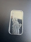 1 Gram Silver Art Bar "Statue Of Liberty" .999 Fine Silver