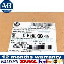 NEW Allen Bradley 2080-LC30-48QVB Micro830 48 I/O Controller FNFP US Free Tax