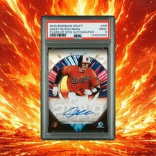 2019 Bowman Draft Class of 2019 Autograph #AR Adley Rutschman /250 PSA 9