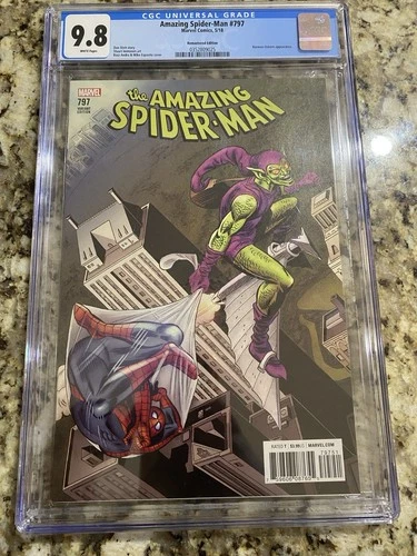 Amazing Spider-man #797 CGC 9.8 Remastered Variant Leg