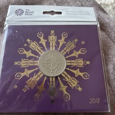 Royal Mint 2018 The Nutcracker £5 Coin Christmas Card BUNC, Sealed Pack - Available on eBay